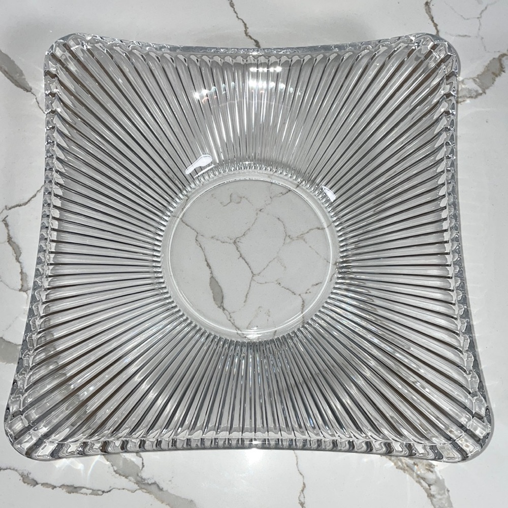 Glass Serving Dish, Like New